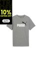Camisa Deportiva Puma Ess 2 Color No1 Logo B Gris Niños de Puma
