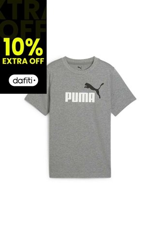 Camisa Deportiva Puma Ess 2 Color No1 Logo B Gris Niños Puma