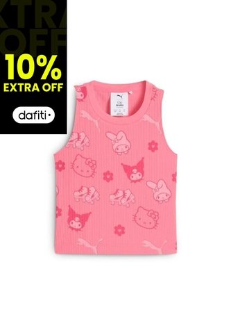 Camisa Deportiva Puma Original X Hello Kitty Rosa Niñas Puma