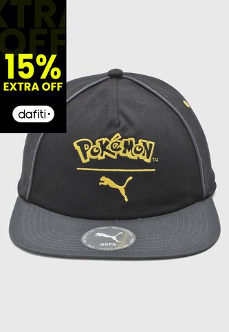 Gorra PUMA X POKÉMON Negro Puma