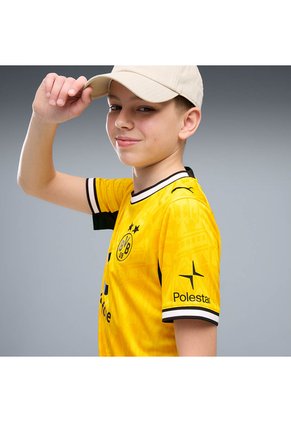Camiseta Puma Kids Local Borussia Dortmund 26/27 - Amarillo - Fútbol | Uso Casual Y Entrenamiento