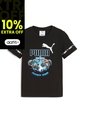 Camisa Deportiva Puma X Hot Wheel Graphic B Negro Niños de Puma