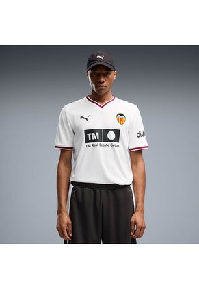 Camiseta Puma Hombre Local Valencia CF 26/27 - Blanco - Fútbol | Uso Casual Y Entrenamiento