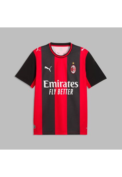 Camiseta Puma Hombre Local AC Milan 26/27 - Rojo - Fútbol | Uso Casual Y Entrenamiento