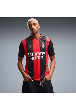 Camiseta Puma Hombre Local AC Milan 26/27 - Rojo - Fútbol | Uso Casual Y Entrenamiento