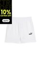 Pantaloneta Deportiva Puma Original Ess Small 1 Blanco Mujer de Puma