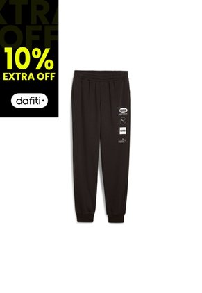 Pantalon Deportivo Puma Original Power Graphic Negro Hombre