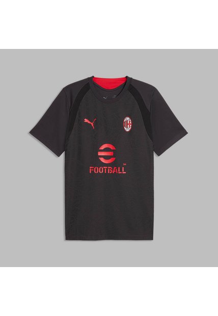 Camiseta Puma Hombre De Entrenamiento AC Milan 26/27 - Negro - Fútbol | Uso Casual Y Entrenamiento