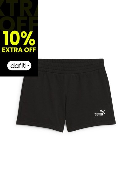 Pantaloneta Deportiva Puma Original Ess Small 4 Negro Mujer