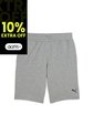 Pantaloneta Deportiva Puma Original Ess Logo 10 Gris Hombre de Puma