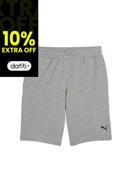 Pantaloneta Deportiva Puma Original Ess Logo 10 Gris Hombre