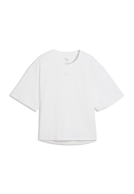 Camisas Deportivas Puma Cloudspun Relaxed Blanco Para Mujer