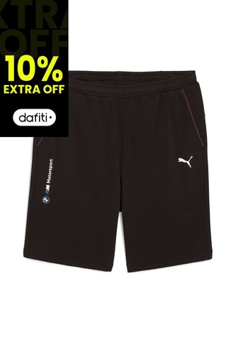 Pantaloneta Deportiva Puma Original Bmw Mms Ess Negro Hombre Puma