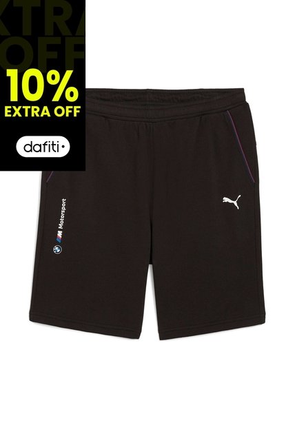 Pantaloneta Deportiva Puma Original Bmw Mms Ess Negro Hombre