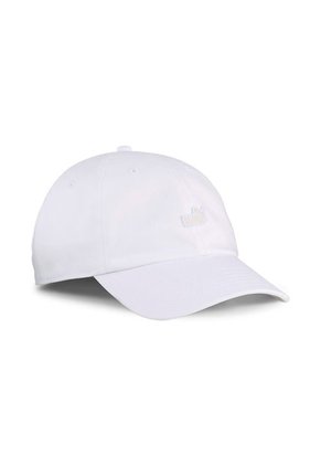 Gorra Marca Puma Ess No 1 Logo Patch Original Blanco Hombre