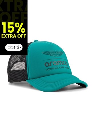 Gorra Deportiva Puma Original Amf1 Trucker Verde Para Hombre Puma