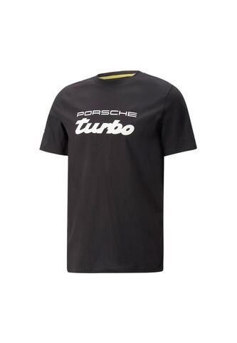 Camiseta Puma Para Hombre Pl Logo Tee Negro Puma