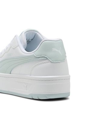 Tenis Puma Court Lally Skye Original Blanco Azul Mujer