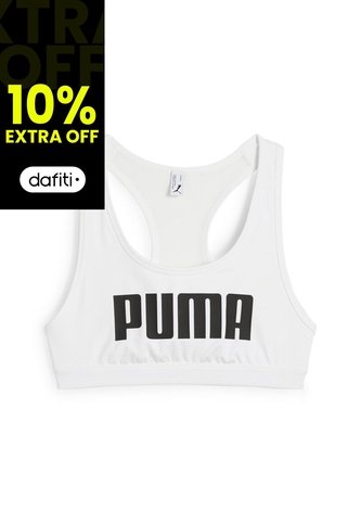 Top Deportivo Puma Original 4 Keeps Bra W Blanco Para Mujer Puma