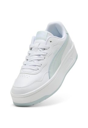Tenis Puma Court Lally Skye Original Blanco Azul Mujer