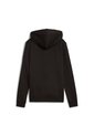 Hoodie Deportivo Puma Original Ess N1 Logo Negro Para Mujer de Puma
