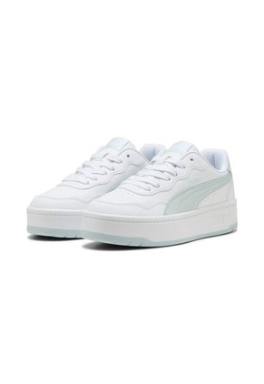 Tenis Puma Court Lally Skye Original Blanco Azul Mujer