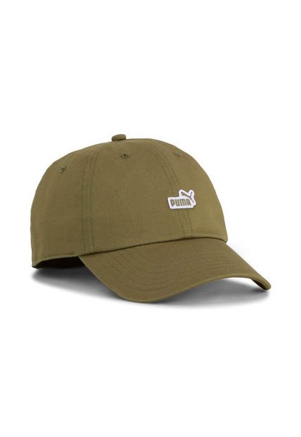 Gorra Marca Puma Ess No 1 Logo Patch Original Verde Hombre
