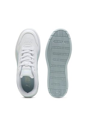 Tenis Puma Court Lally Skye Original Blanco Azul Mujer