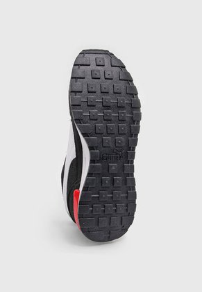 Tenis Lifestyle Negro-Blanco-Amarillo Puma Graviton