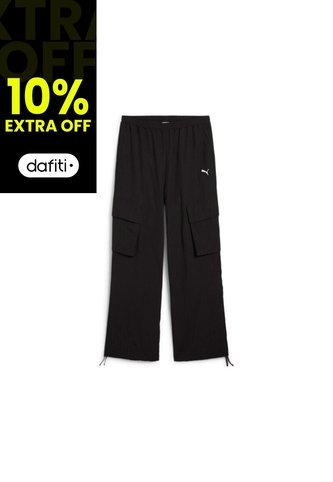 Pantalon Casual Puma Original Cargo Pants Negro Para Mujer Puma