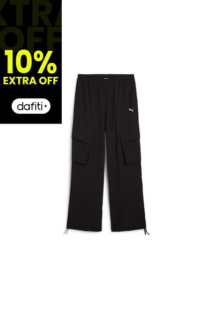 Pantalon Casual Puma Original Cargo Pants Negro Para Mujer
