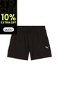 Pantaloneta Deportiva Puma Original Ess Elevated Negro Mujer de Puma
