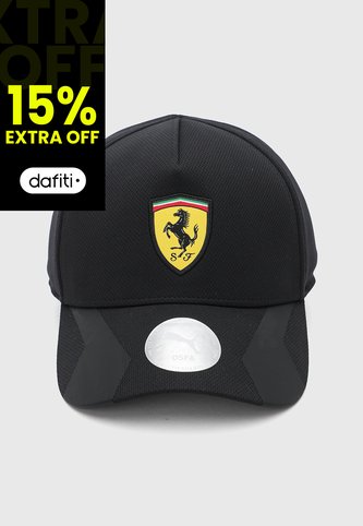Gorra PUMA Scuderia Ferrari Negro Puma