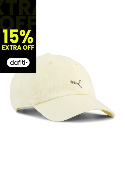 Gorra Deportiva Puma Original Ess Metal Dad Amarillo Hombre