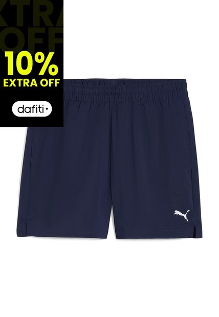 Pantaloneta Deportiva Puma Tad Essentials 5 Azul Para Hombre