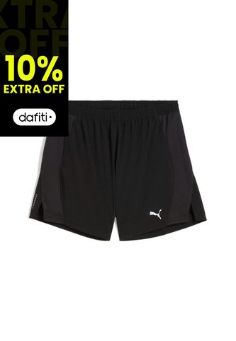 Pantaloneta Deportiva Puma M Run Velocity5 Negro Para Hombre Puma