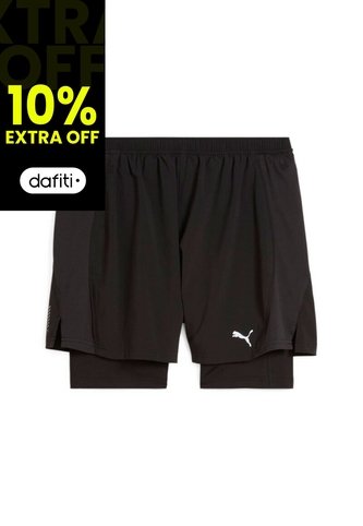 Pantaloneta Deportiva Puma M Run Velocity 2 In1 Negro Hombre Puma