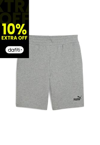 Short Deportivo Marca Puma Logo Slim Original Gris Hombre Puma