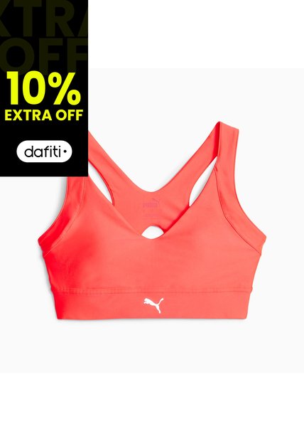 Top Puma Bra High Impact Ultraform Original Rojo Mujer