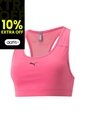 Top Bra Puma Original Mid Impact 4 Keeps Rosa Mujer de Puma