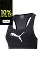 Top Puma Mid Impact 4Keeps Bra W Negro Mujer de Puma
