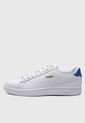 Tenis Lifestyle Blanco-Azul-Dorado PUMA Smash v2 L de Puma