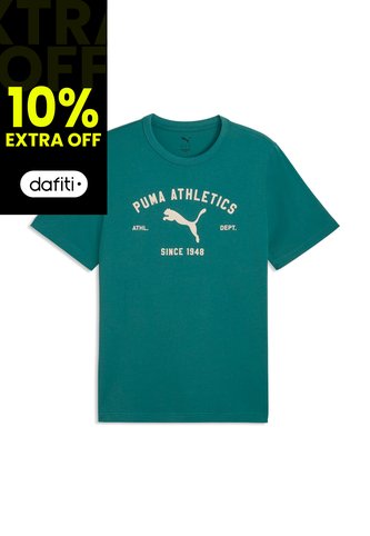 Camisa Deportiva Puma Originales Class Graphic Verde Hombre Puma