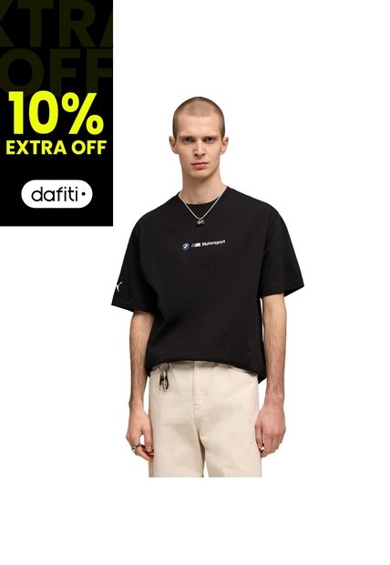 Camisa Deportiva Puma Original Bmw Mms II Negro Para Hombre