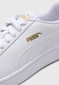 Tenis Lifestyle Blanco-Azul-Dorado PUMA Smash v2 L de Puma