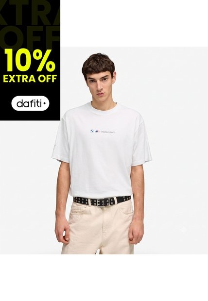 Camisa Deportiva Puma Original Bmw Mms II Blanco Para Hombre