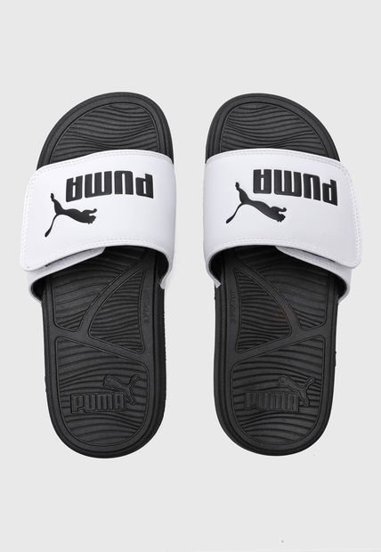 Playera Blanco-Negro PUMA Cool Cat 2.0 V BX