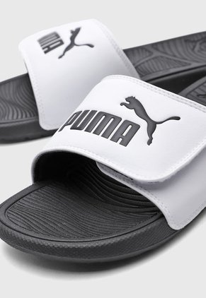 Playera Blanco-Negro PUMA Cool Cat 2.0 V BX