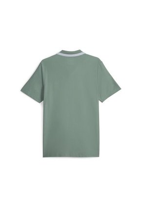 Camisa Tipo Polo Puma Original Mapf1 Pique Verde Para Hombre