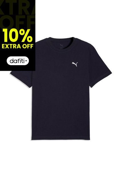 Camisa Deportiva Puma Original Wardrobe Ess Azul Para Hombre